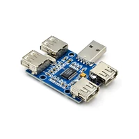 DC 5V USB HUB USB2.0 USBHUB Concentrator 4-Female USB Expansion Board Module Four USB Expansion Interface 4-port Controller 5
