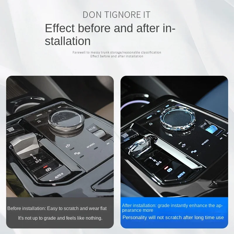 Car Crystal Gear Shift Paddles For BMW i5 i7 X3 iX3 X1 iX1 X2 iX2 Engine Start S