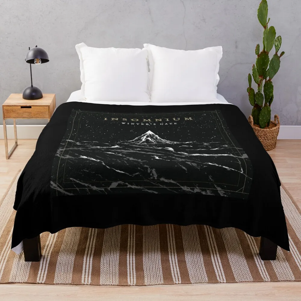 

Insomnium Throw Blanket Flannels Blanket