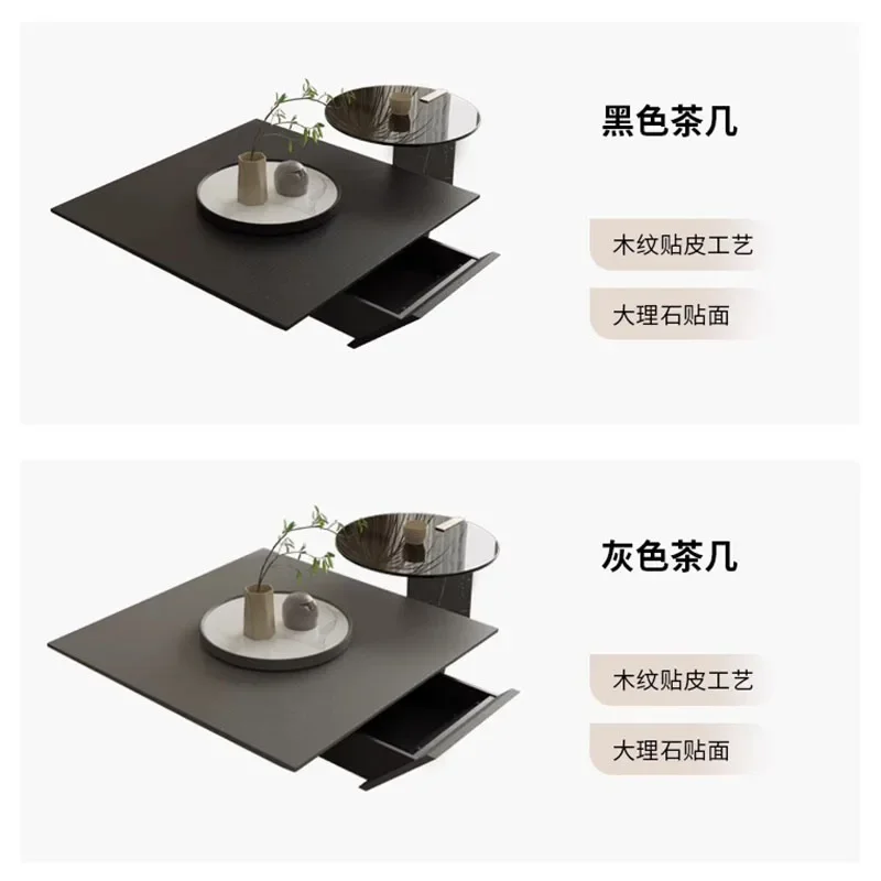 Black Nordic Coffee Tables Luxury Designer Modern Wooden Coffee Table Small Corner Muebles Para El Hogar Living Room Furniture