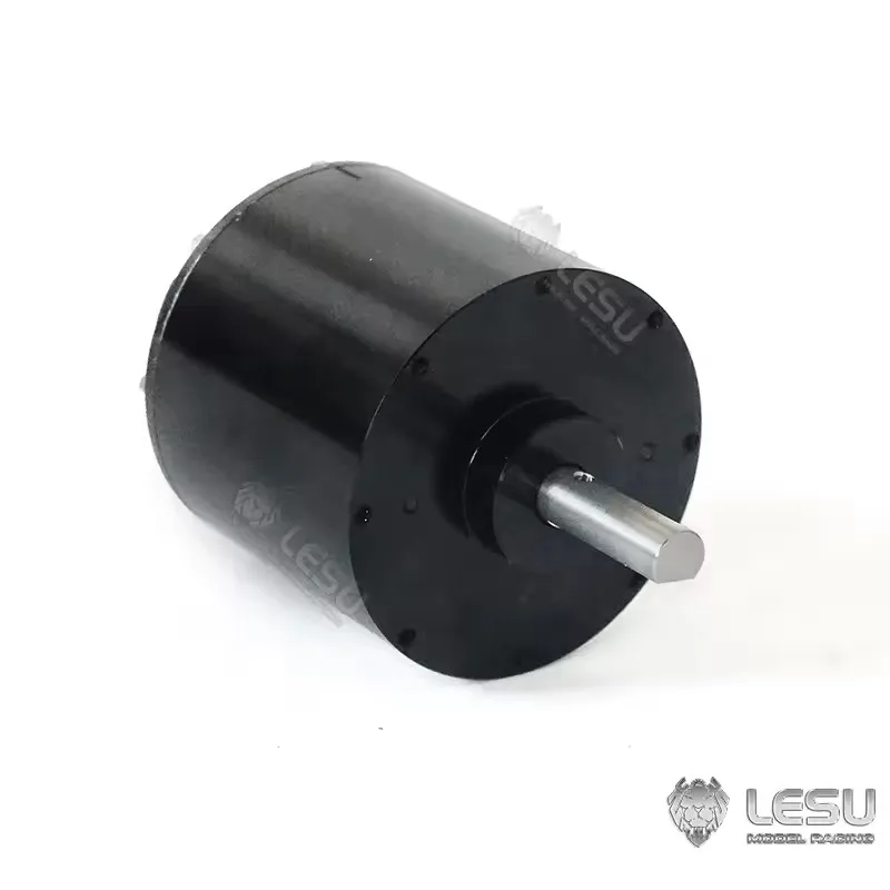 Moteur hydraulique métal LESU 1/14 Y-1540-A pour modèle d'ingénierie télécommandé, gros plan sur les détails