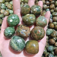 20-30mm Natural Stone And Crystals Healing Colorful Rainforest Jasper Crystal Tumble Stones For Decoration Home 2
