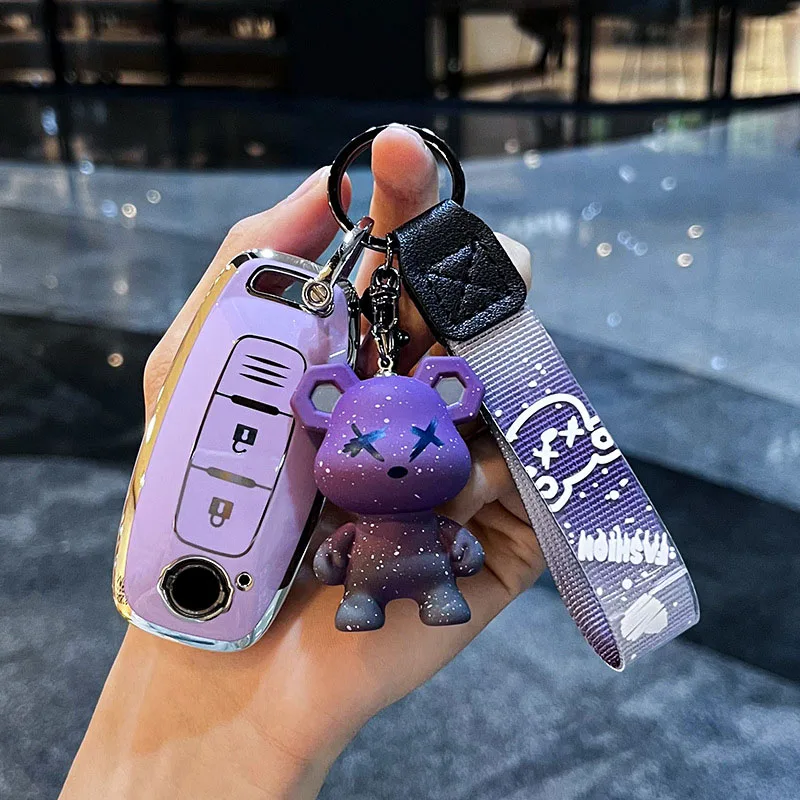 Tpu Key Remote Car Key Case Cover Per Nissan Qashqai 2022 X-Trail T33 J12 Ariya Altima Teana 2022 2023 2023 Juke Accessori Per Auto