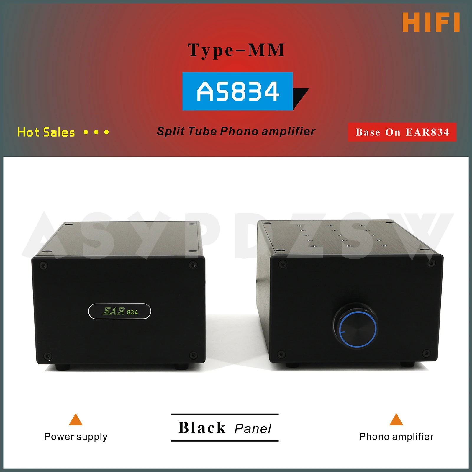 

Трубчатый усилитель звука ASYPDZSW HIFI Split ECC83 типа MM AS834, основа на EAR834 с регулятором громкости