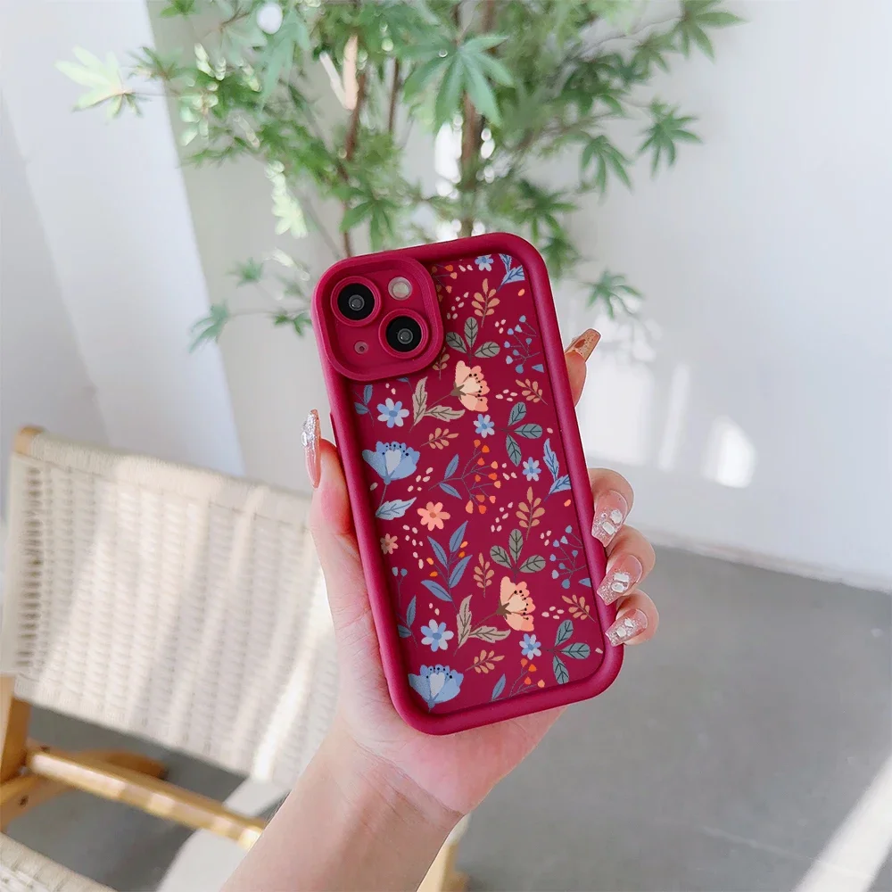 Floral & Fruit Design Protective Case Cover