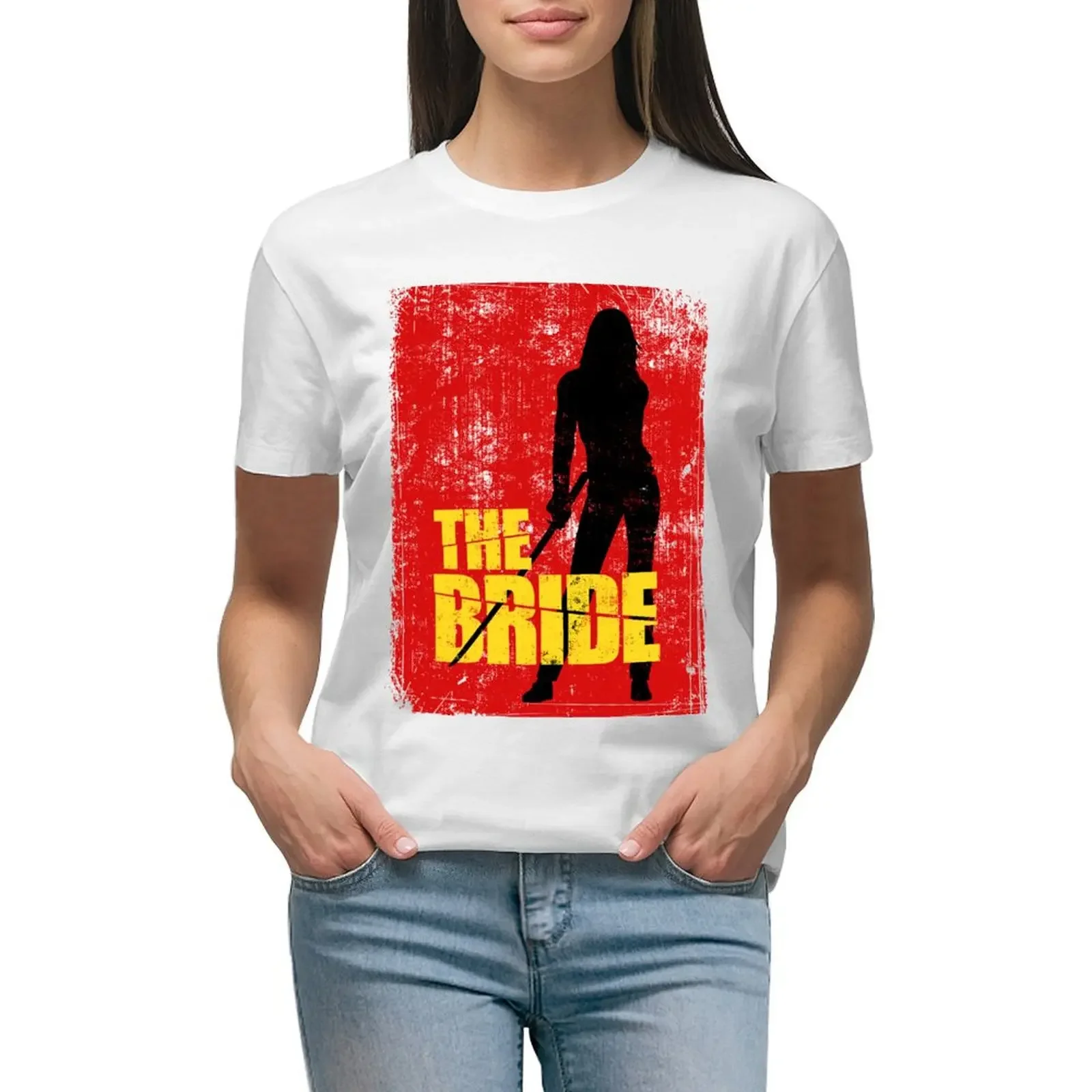 

The Bride (Kill Bill) T-shirt funny vintage clothes cropped t shirts for Women