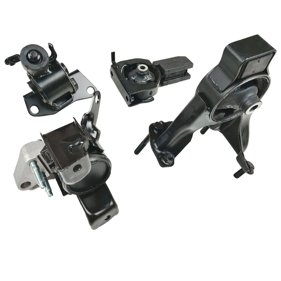 Prominent Autoparts 4-Piece Engine & Transmission Mount Kit – 2003-2008 Toyota Corolla 1.8L, Direct Fit