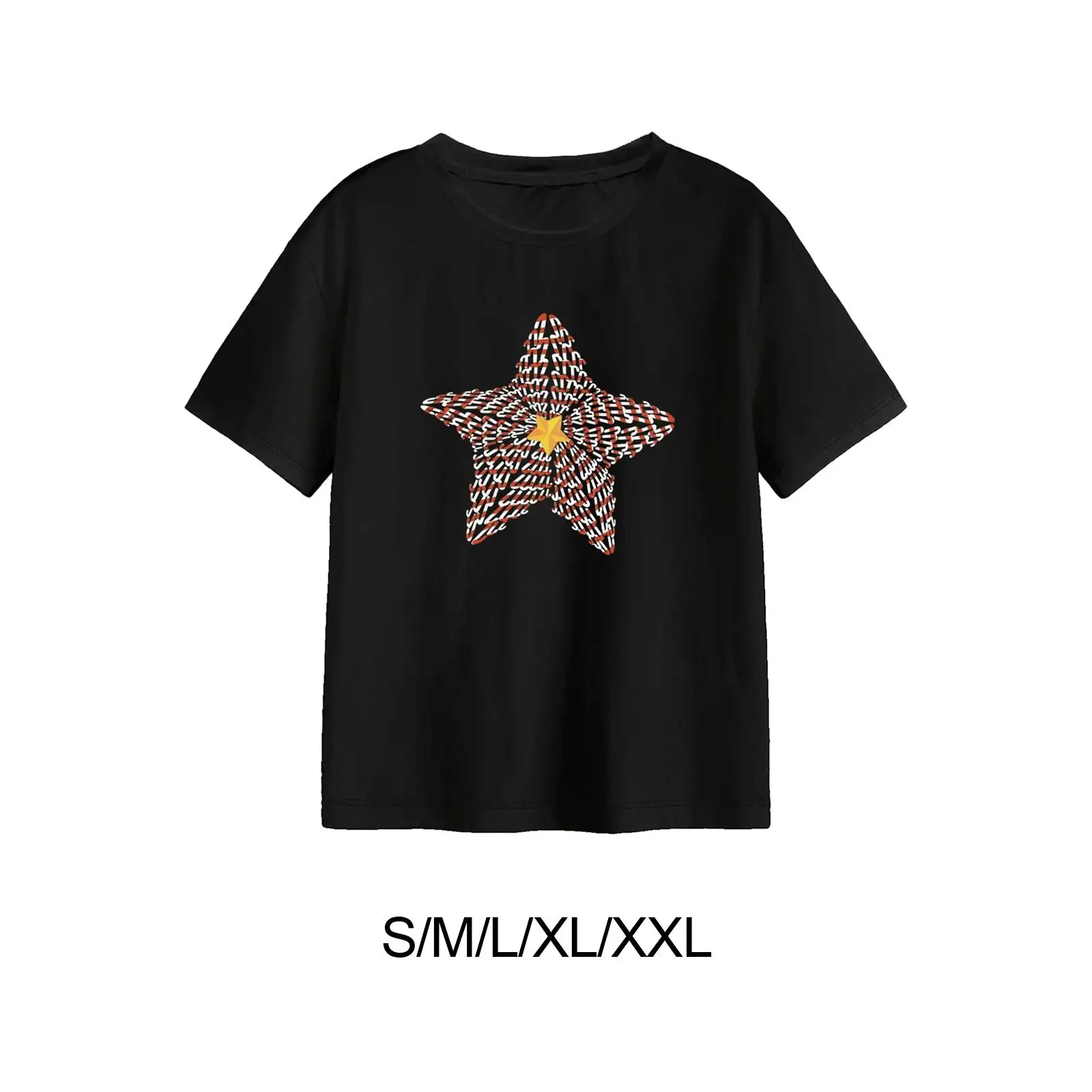 

Женские футболки, топы с коротким рукавом, дышащая модная одежда с принтом, топы с круглым вырезом для прогулок, путешествий, повседневная одежда, уличная одежда для покупок