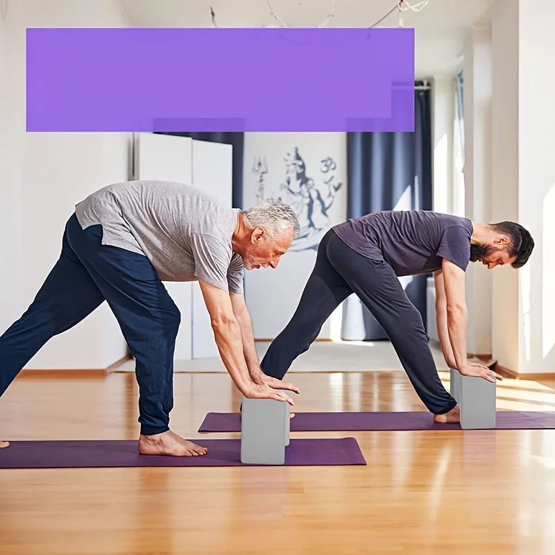 High-Density Foam Yoga Brick - Lightweight, Supportive, Odorless Fitness Essential
