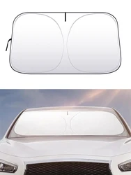 Premium Anti - UV Car Windshield Sunshade Visor and Interior Protection Film (1pcs)