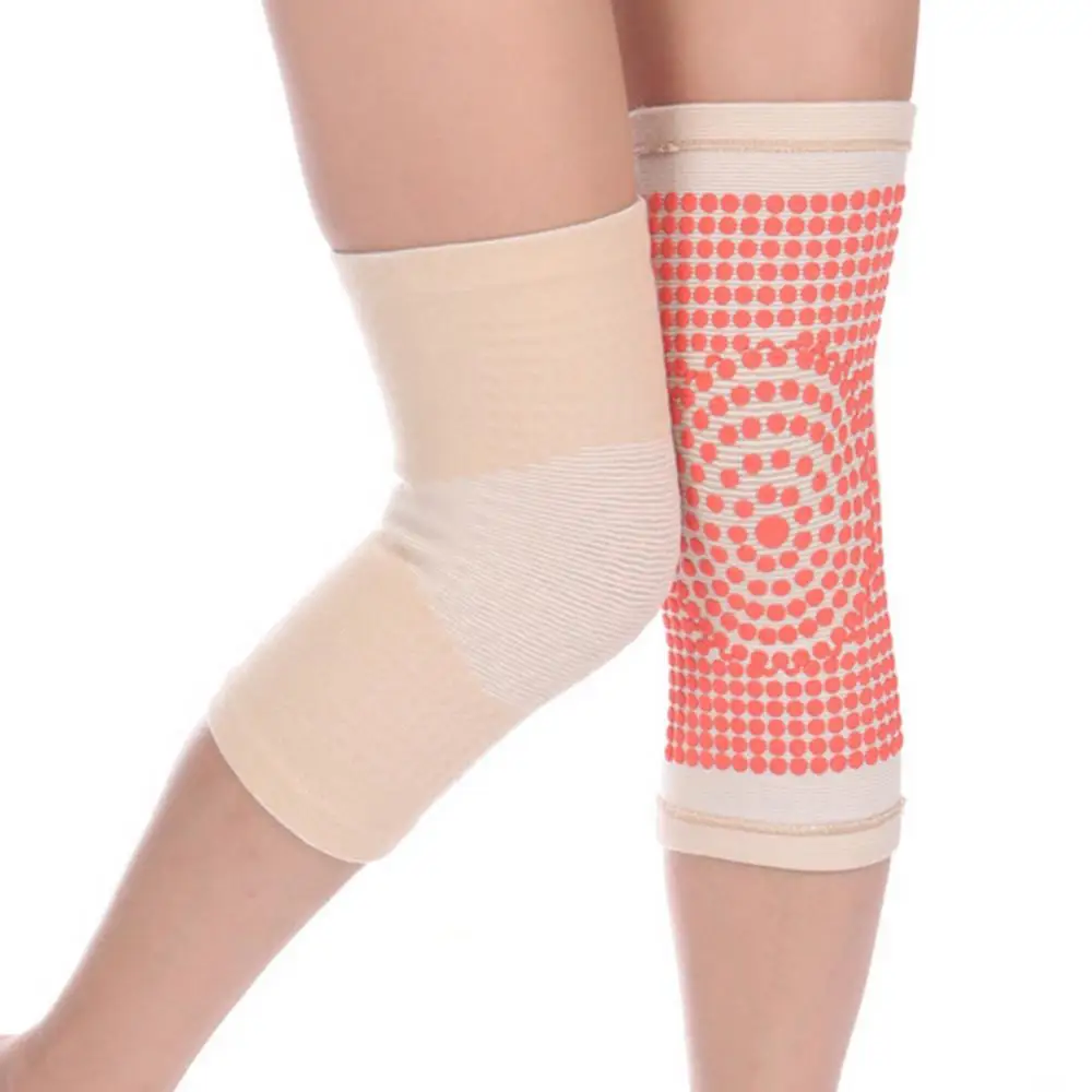 

1 Pair Elbow & Knee Pads Self-heating Thermal Therapy Knee Pad Brace Support Arthritis Protector Sports Safety