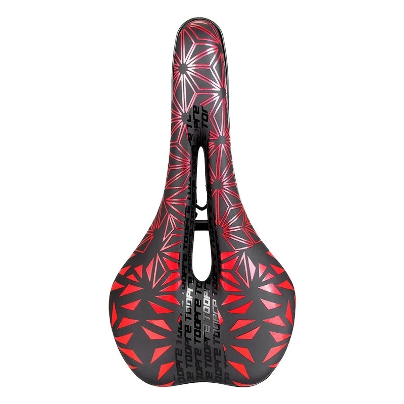 Bicycle Saddle PU Leather Gel Filled for MTB Mountain Road Bike