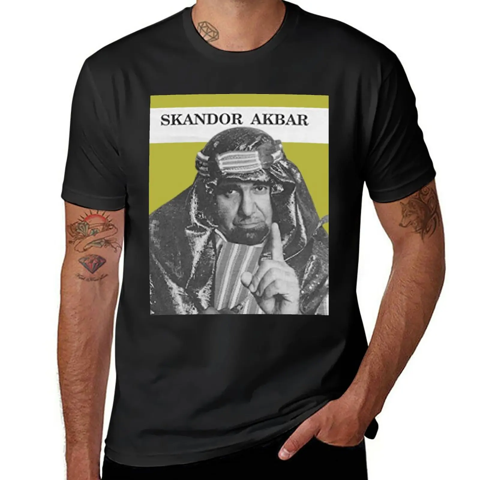 

New Skandor Akbar T-Shirt Tee shirt sweat shirt plain t shirts men
