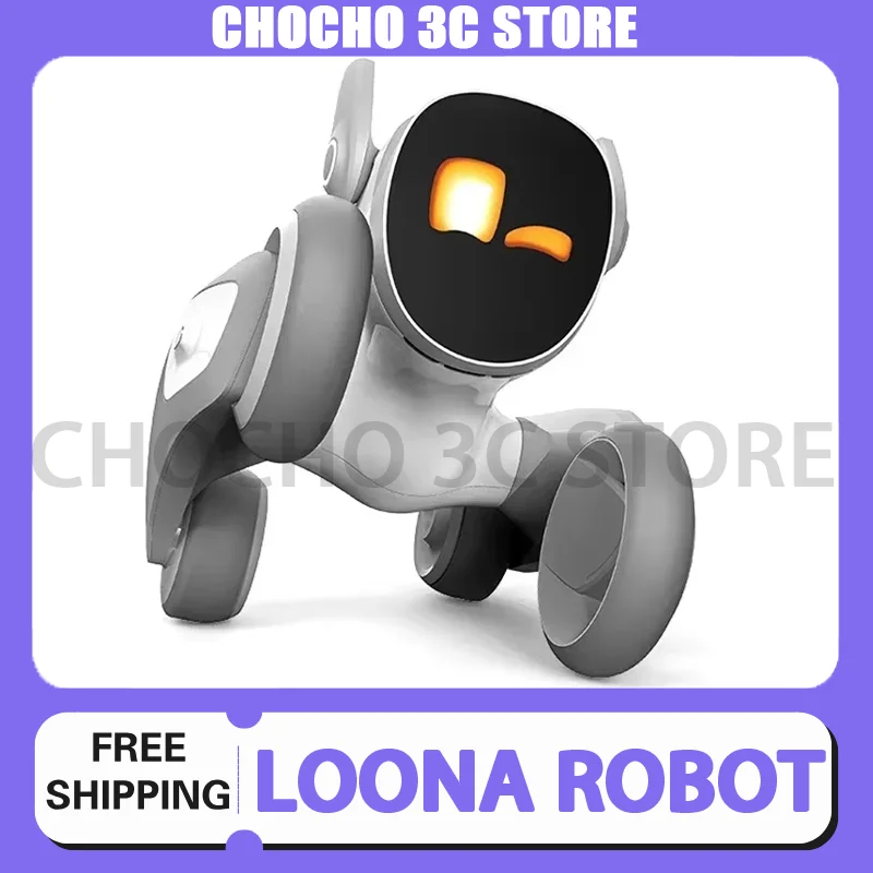 Loona Luna Robot Dog Interaction Virtual Pets Intelligent Emotional Ai Puzzle Electronic Accompany Pet Desktop Companion Robot
