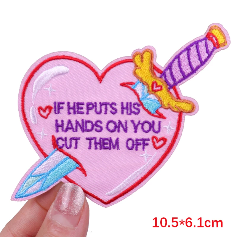 Playful Cartoon Embroidery Iron-On Patches