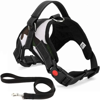 Breathable, comfortable, and adjustable XS Camo Dog Harness