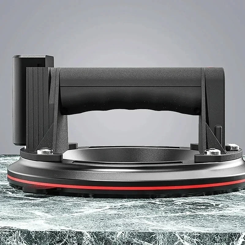 8 inch Electric Vacuum Suction Cup Double Layer Rubber LED Display Heavy Lifting Tools For Glass Ceramic Tile vacuum suction cup vacuum sucker