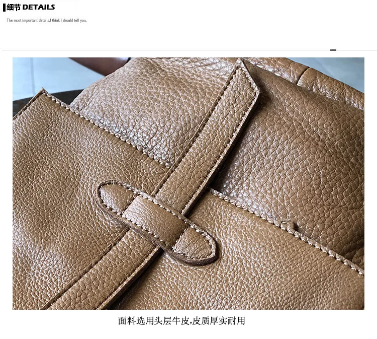 Natural Real Cowhide Women Backpack Vintage Genuine Leather Simple Small Bagpack Travel Soft Mini Cute Bookbags For Girls