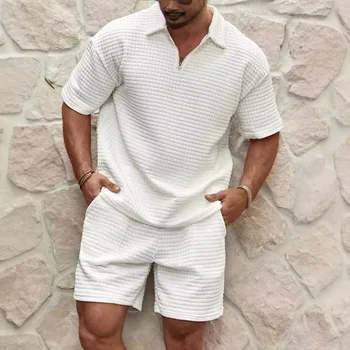 Men's Polo Shirt Short Set 1