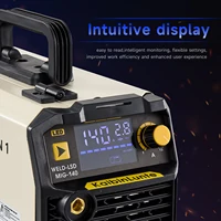 KaibinLunte 140Amp MIG Welder Gasless 110V/220V Dual Voltage  Flux Core MIG /TIG/MMA 3 in 1 Welding Machine 2