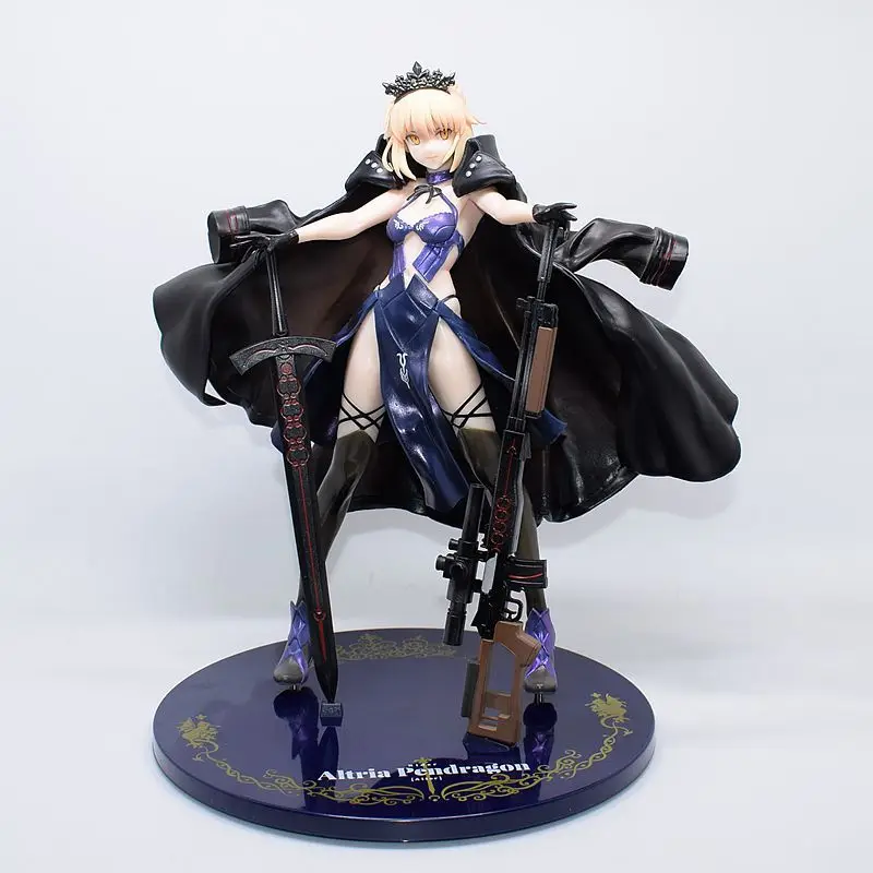 

Japanese Anime Fate/stay night Altria Pendragon knight Saber inversion Ver. PVC Action Figure Collection Model Toy Doll Gifts