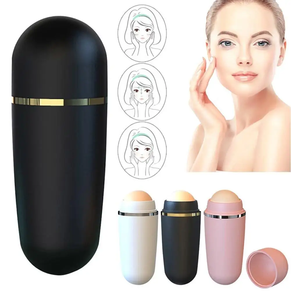 

Face Oil Absorbing Roller Volcanic Stone Blemish Remover T-zone Oil Face Shiny Summer Face Stick Changing Removing Rolling J5N2