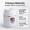 Améliorez votre salle de bain avec ce distributeur de dentifrice et support de rangement 2-en-1 – Recharges automatiques de dentifrice simplifiées ! 3