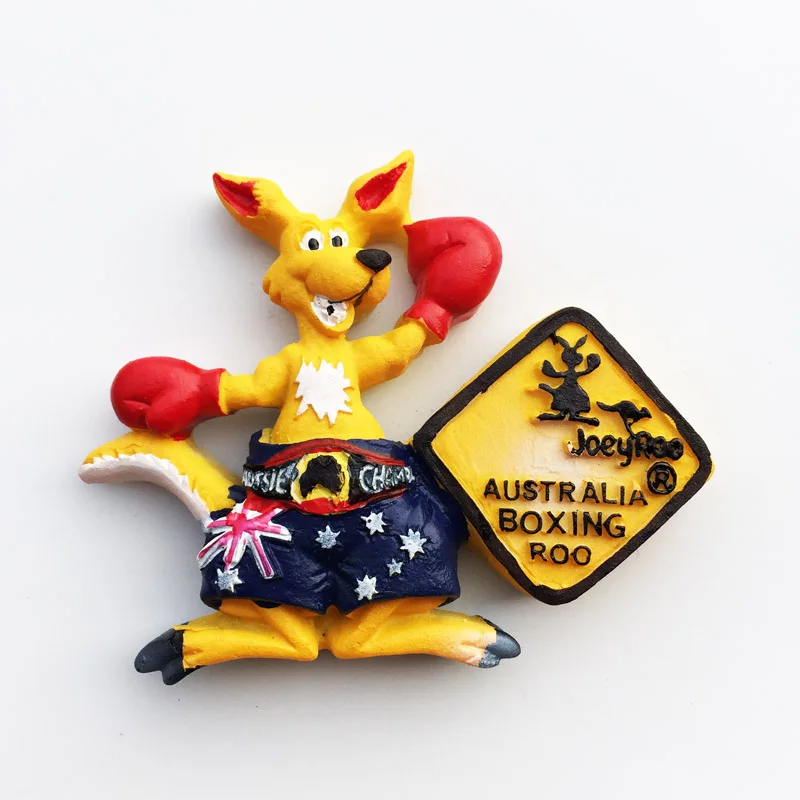 Oceania Australia 3D Kangaroo & Koala Fridge Magnets Tourism Souvenir Refrigerator Sticker Handicraft Gift Decoration Article