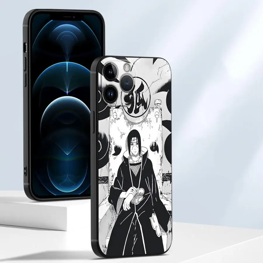 Uchiha Itachi Black Soft Anime Phone Cover Case