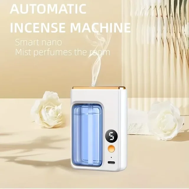 Automatic Aroma Diffuser Fragrance Essential Oil Smart Aromatherapy Machine Hanging Wall Oil Humidifier Bathroom Deodorization ﻿ 1