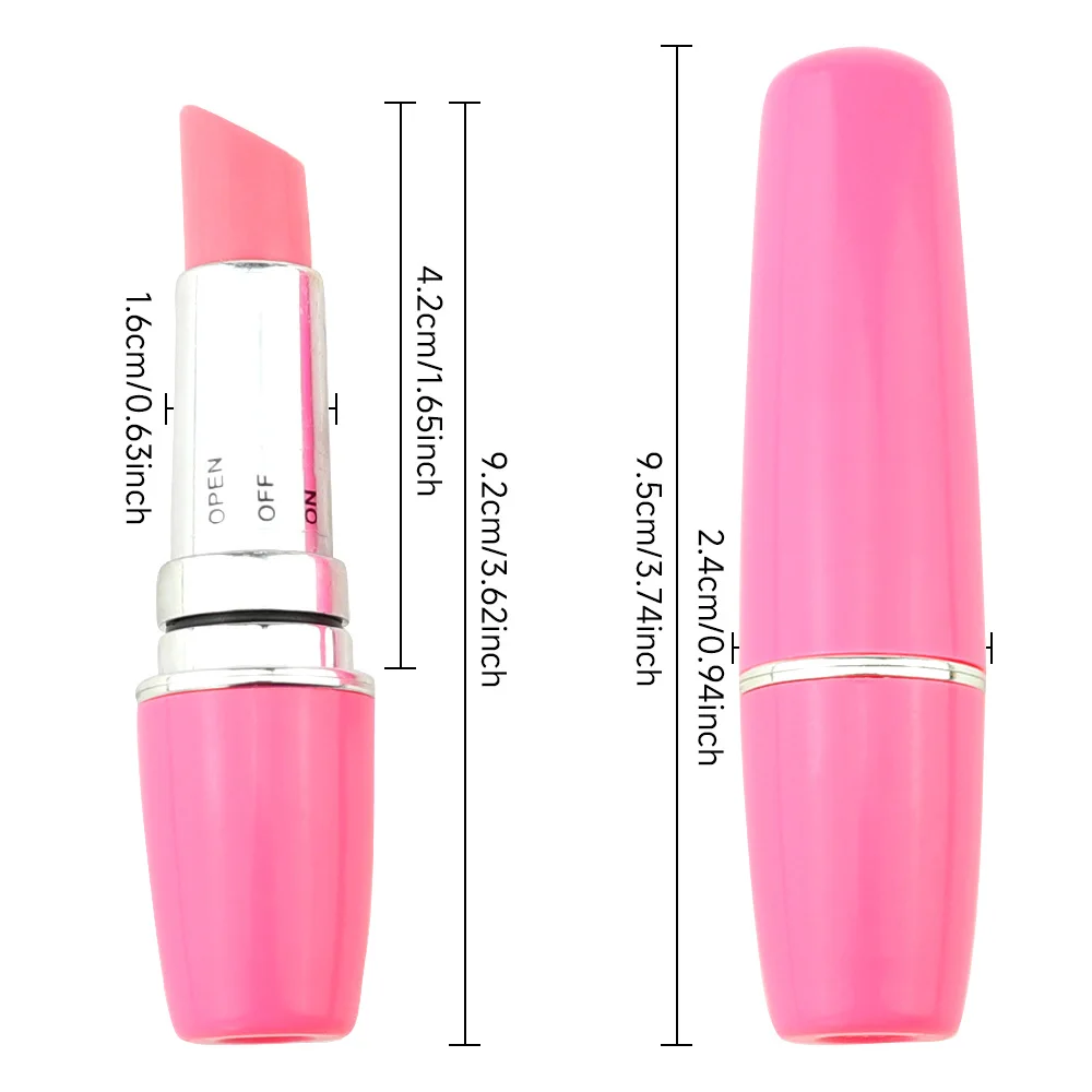 Female Sex Toys ABS Mini Lipstick AV Wand Vibrator Female Clitoral G-spot Stimulator Massager Masturbator Female Adult Sex Toys 18+