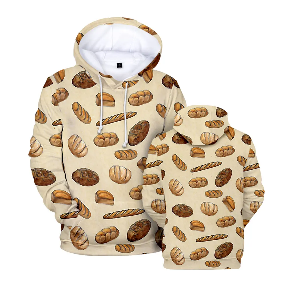 

Autumn/Winter 2023 Delicious Cake Printed Casual Hoodie with Street Harajuku Style of Sweatshirt Come and Buy Now Men Clothing