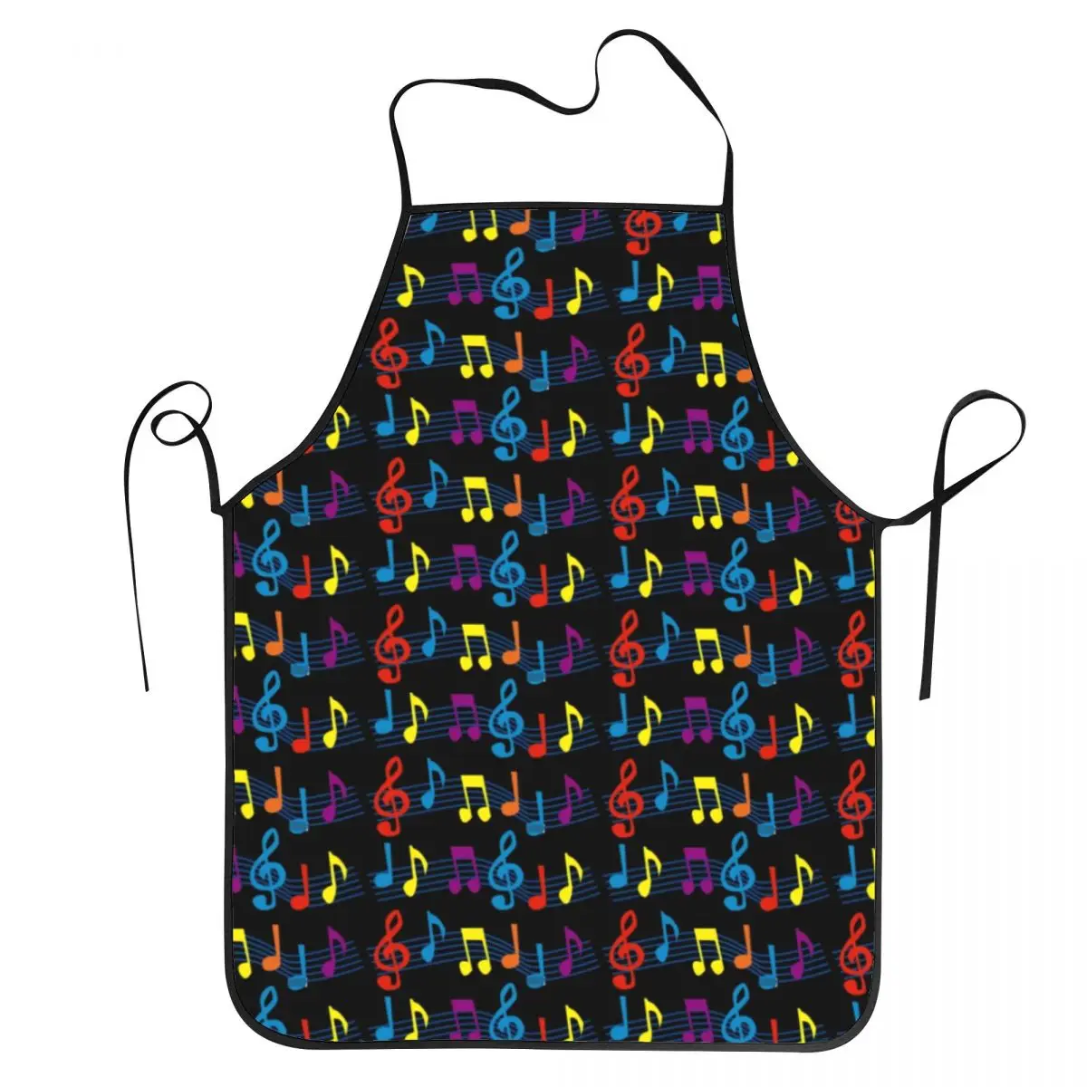 

Musical Notes Funny Aprons for Women Men Adult Unisex Kitchen Chef Bib Tablier Cuisine Cooking Baking Gardening