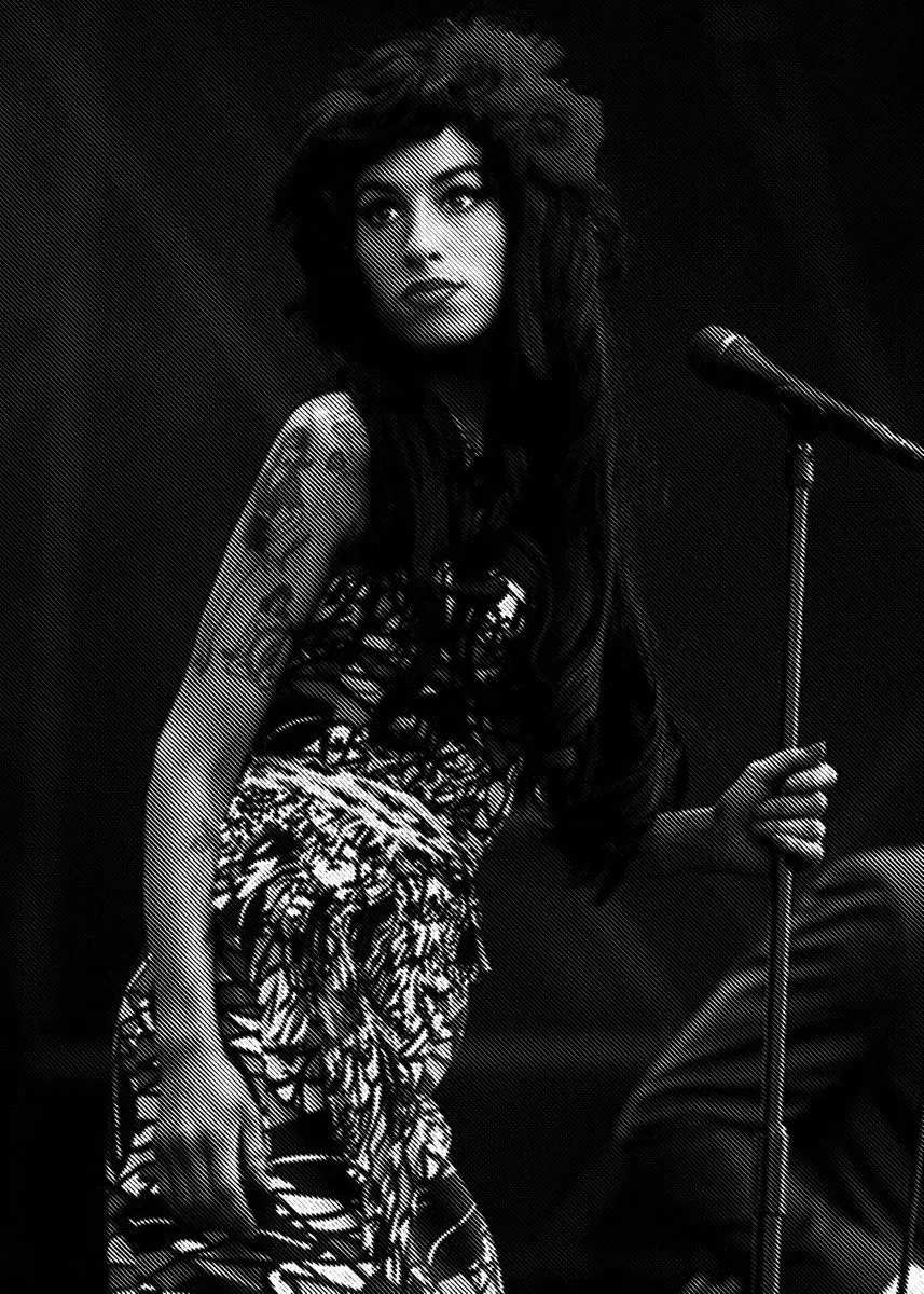 thumbnail image 1 of Pósteres y grabados de la famosa cantante Amy Winehouse, moda vintage, lienzo, arte de pared, imagen moderna para decoración del hogar, 1 of 5