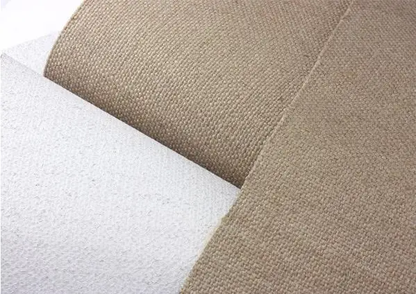 754g 1.7m painting canvas roll & heavy pure jute painting primed canvas roll for artist