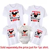 New Disney Birthday Boy Shirts Funny Family Matching Daddy Mommy Brother Sister Birthday Boy Tshirts First Diseny Trip Outfits 4