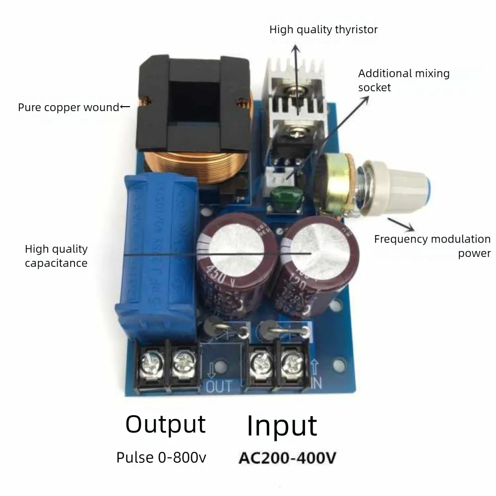 อินเวอร์เตอร์ด้านหลัง Stage Board Boost Aadjustable Frequency Pulse Circuit Board Single/Dual Silicon Thyristor Voltage Regulating Board 1