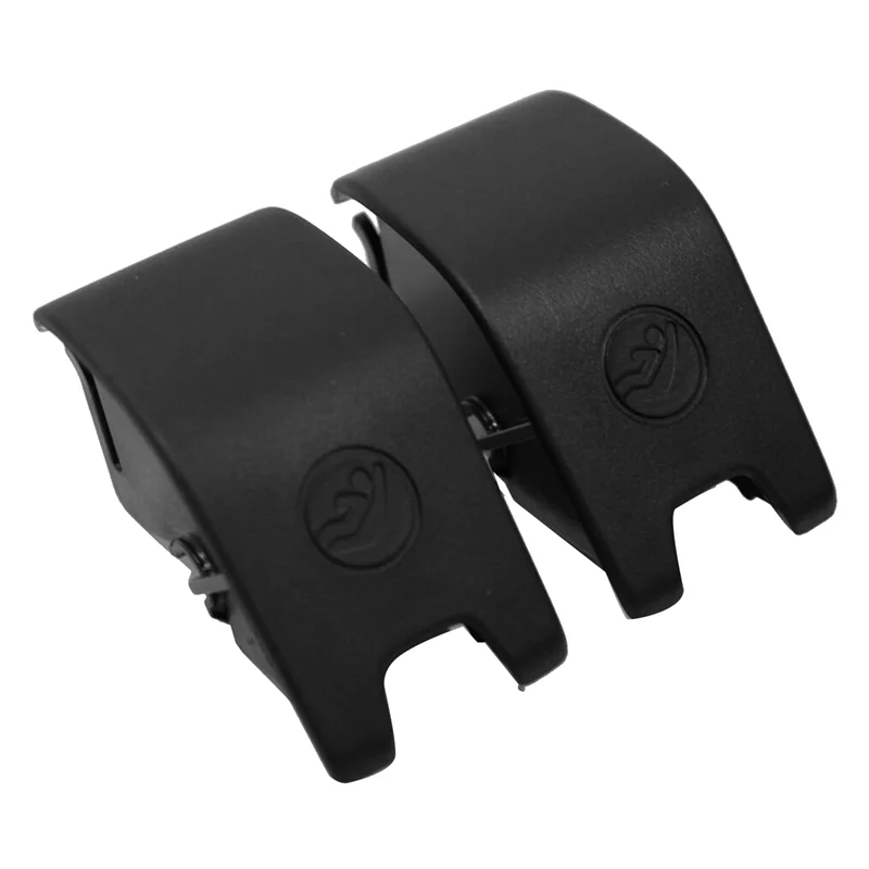 1Pair 8V0887187 Car Seat Hook ISOFIX Cover Trim Child Restraint for Audi A3 V8 2015- Black Isofix Slot Cap