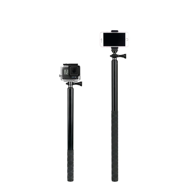 Selfie Stick for GoPro 12/11 Foldable Aluminum Alloy Phone Holder Handheld 3M Extended Edition Selfie Stick Camera Accessory