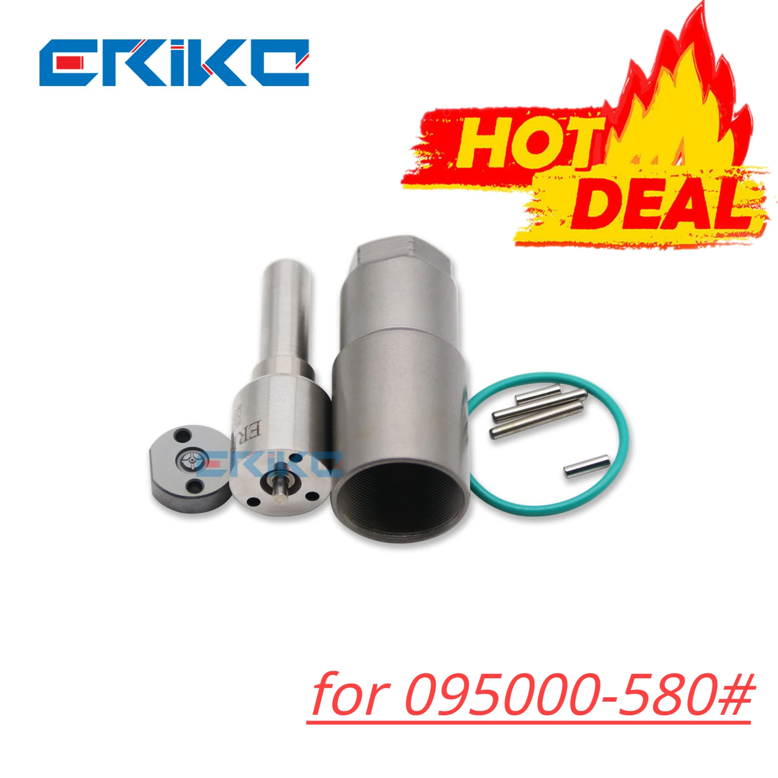 

6C1Q-9K546-AC Diesel Fuel Injector DLLA153P884 Inyector Valve Plate BF23(SFP6) For 095000-5800 095000-5801 1378432 6C1Q-9K546-AC