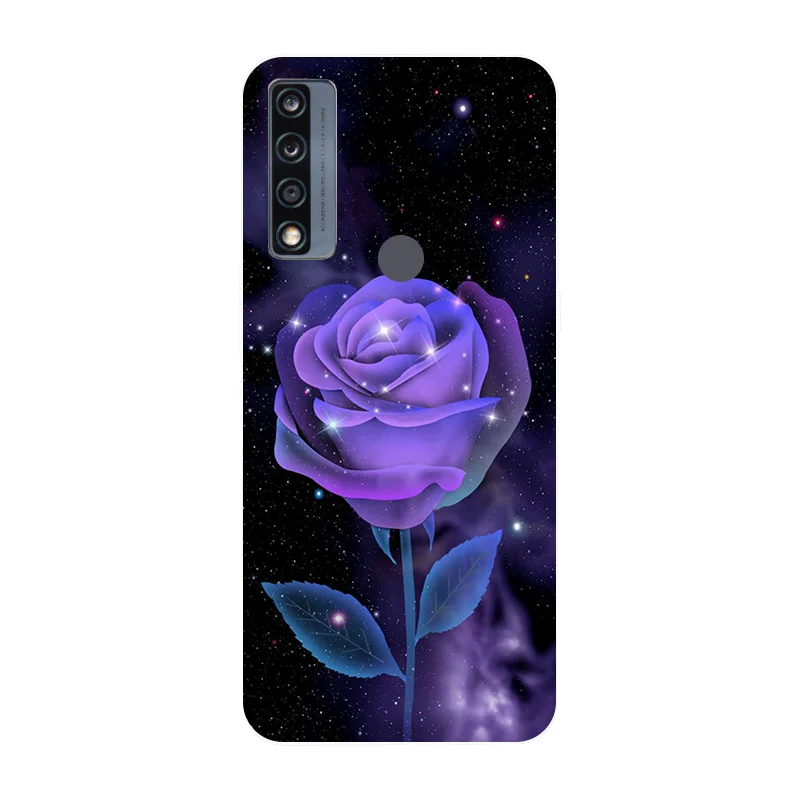 Stylish Bumper Silicone Phone Case with TPU Painted Design