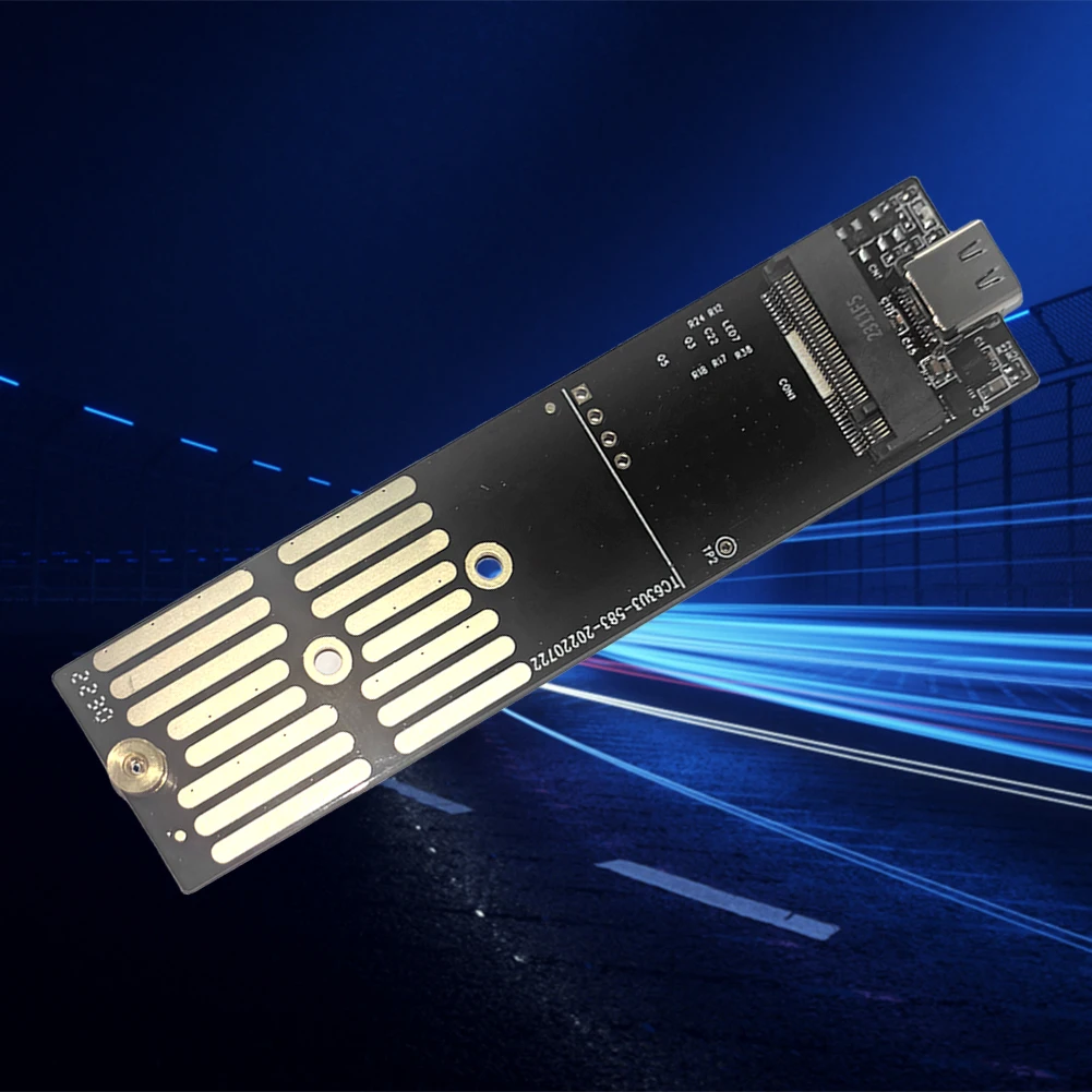 M.2 ϵ ̺ Ŭ CŸ USB 3.1 NVME ϵ ũ ̺ ڽ SSD ̽, 2230/42/60/80 M.2 NVME SSD SSD  ̽