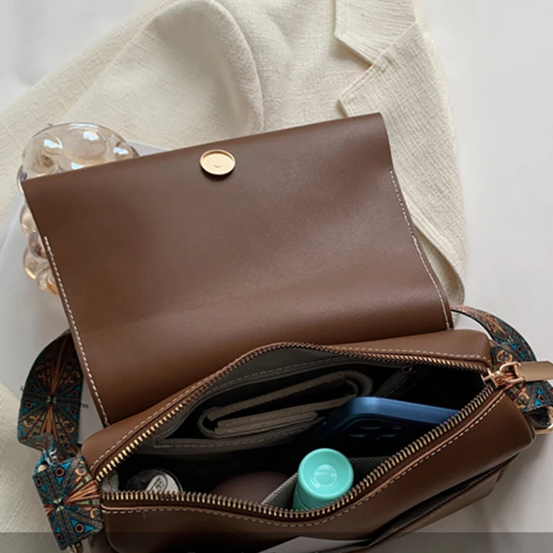 Luxury Fashion Crossbody Bag Women Designer Shoulder Messenger Bags High Quality Pu Leather Female Travel Purse And Handbags