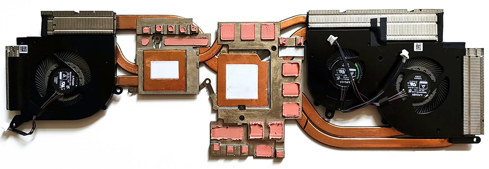 For MSI GS66 10SD 10UG UH UE RTX30 11UE UG UH MS-16V1 V3 V4 Laptop Radiator Fan Cooling Copper Tube