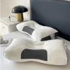 Local warehouse Knitted Massage Neck Pillow For Sleeping Soft, Adjustable Ergonomic Orthopedic Contour Support 2