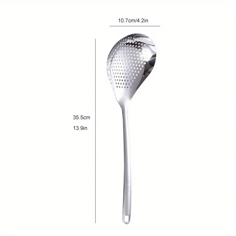 Stainless Steel Skimmer Spoon 6