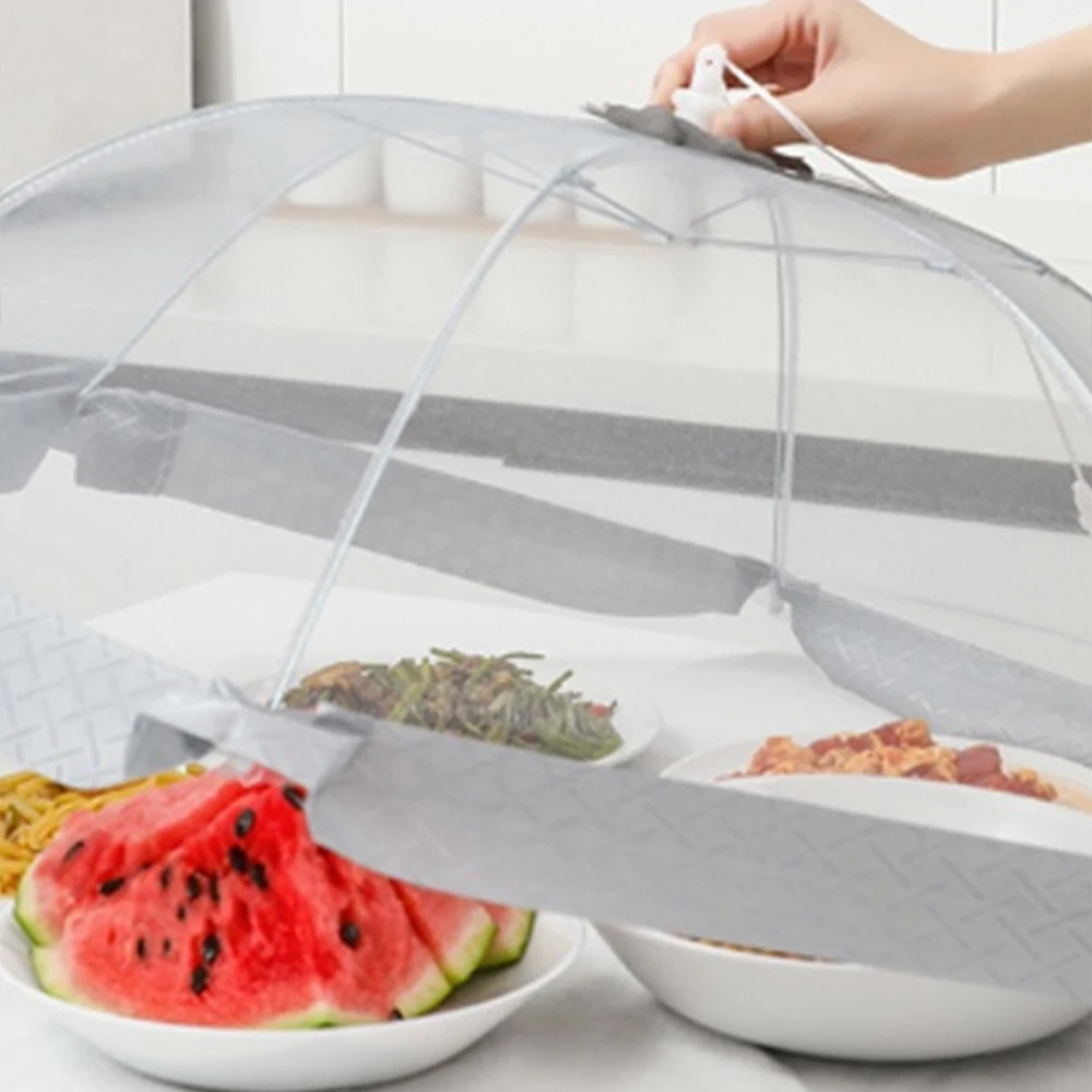 Foldable Food Cover Tent Reusable Collapsible Dining Table Mesh Cover Food Net Home BBQ Outdoors Picnic Accessories