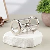 Hot Sale Classic Puzzle High IQ Cage Star Tooth Metal Brain Teaser Magic Baffling Puzzles Game Toys For Children Adults Gift 4