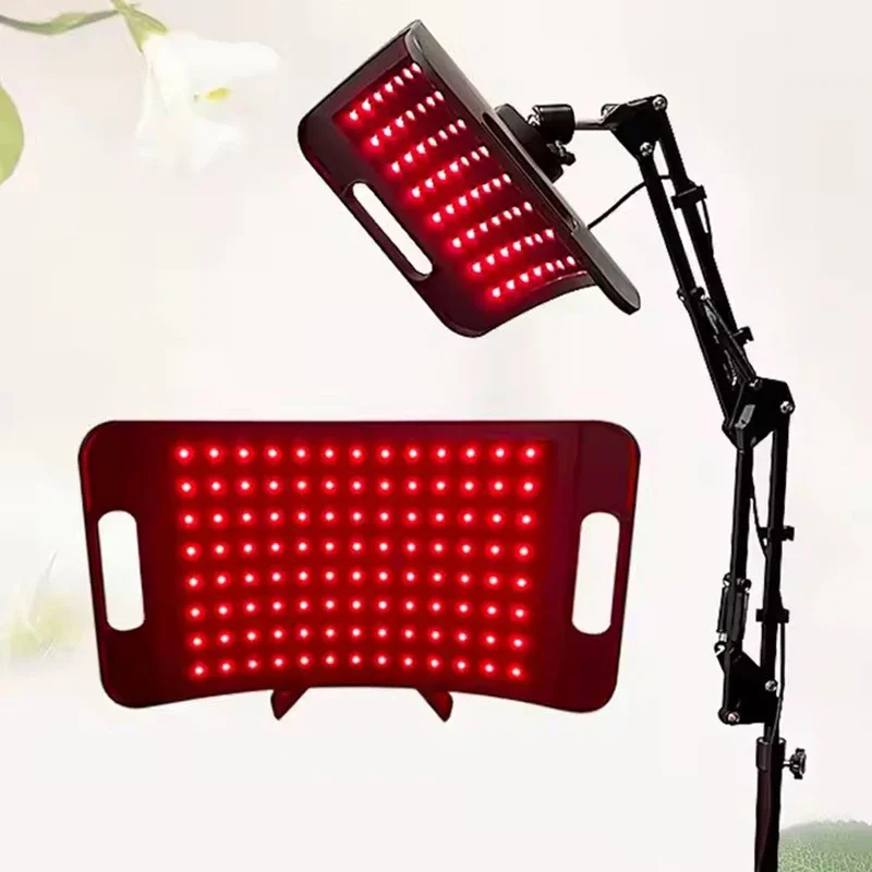 Red Lights Therapy Lamp 660nm Red Light and 850nm Near Infrared Light Panel with Stand for Full Body Slim Skin Care Pain Relief red light therapy panel infrared therapy lamp
