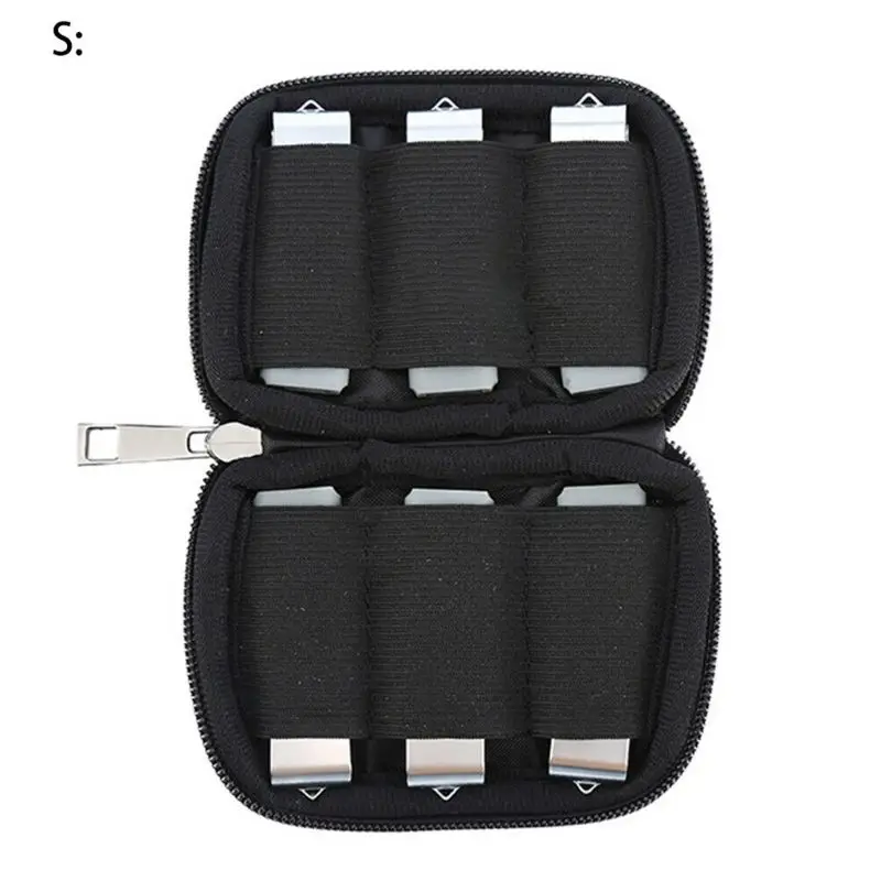 Portable Disk USB Drives for Case Shockproof Travel Protective Storage Bag 6/10 Slots
